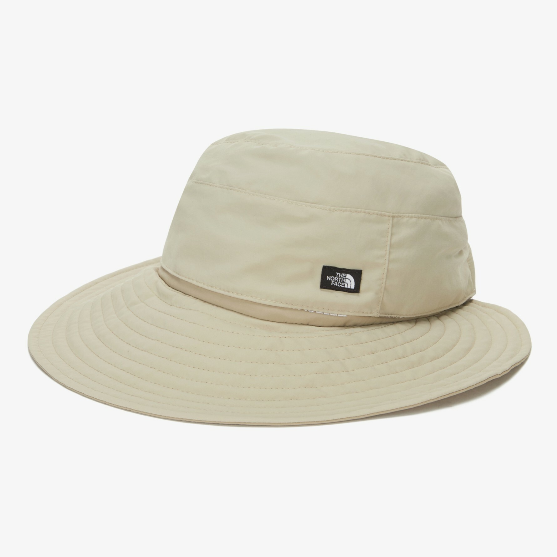 THE NORTH FACE 女 小LOGO 兩用功能 遮陽帽 圓頂帽 卡其色 NE3HN08A