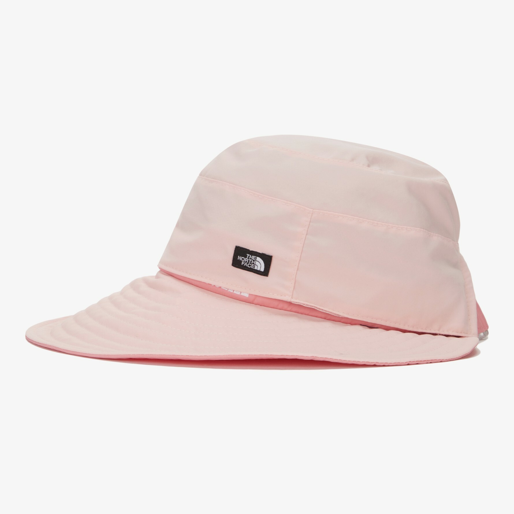 THE NORTH FACE 女 小LOGO 兩用功能 遮陽帽 圓頂帽 粉紅色 NE3HN08B