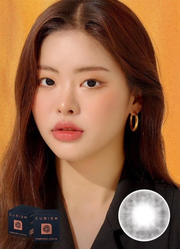 [預訂][季拋] LENSME CUBISM PURSFIT 每季拋棄彩妝隱形眼鏡｜2片 (EVEN BLACK)