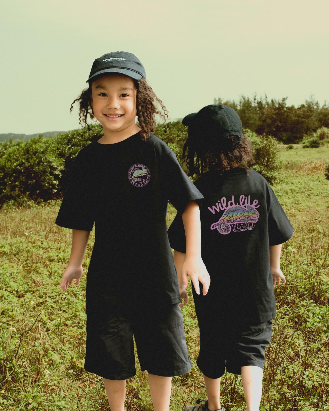 KID ® 動物系列 高冠變色龍 童裝T