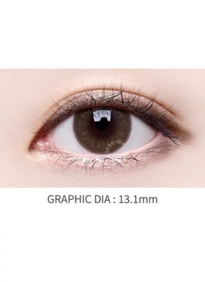 [預訂][季拋] LENSME YOZO NATURAL 每季拋棄彩妝隱形眼鏡｜2片 (Brown)