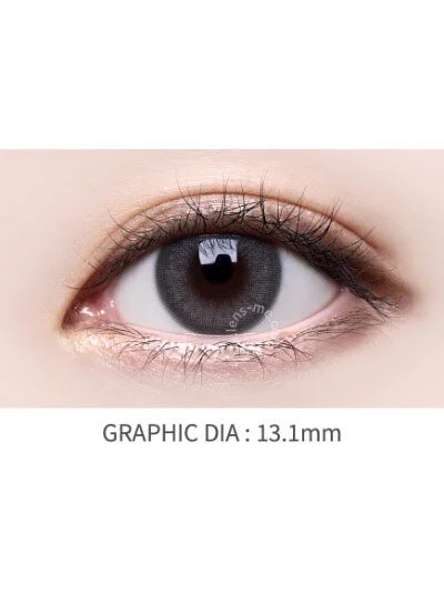 [預訂][季拋] LENSME YOZO NATURAL 每季拋棄彩妝隱形眼鏡｜2片 (Gray)