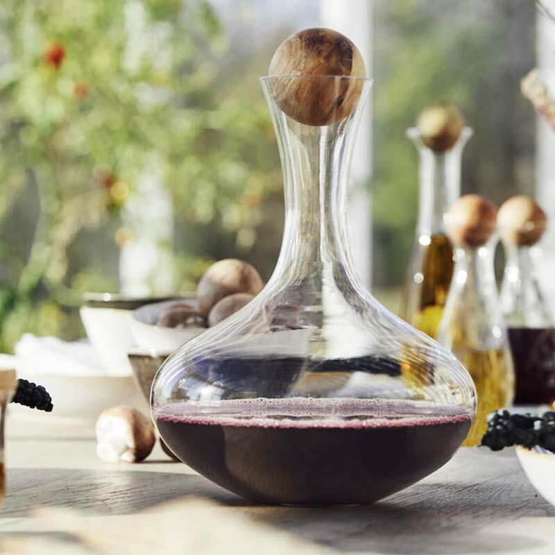 瑞典 Sagaform｜Nature 橡木塞醒酒器