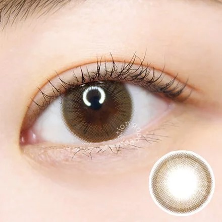 [預訂][半年拋][散光] LENSME Monet 每季拋棄彩妝隱形眼鏡｜1片 (Brown)