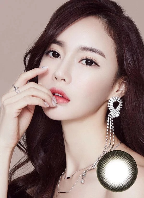 [預訂][半年拋][散光] LENSME Smoky 每季拋棄彩妝隱形眼鏡｜1片 (Black)