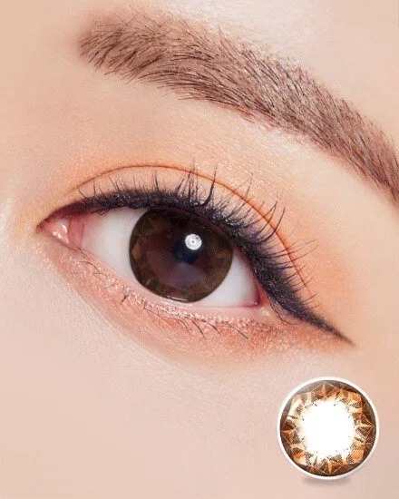 [預訂][半年拋][散光] LENSME Ruby Queen 每季拋棄彩妝隱形眼鏡｜1片 (Brown)