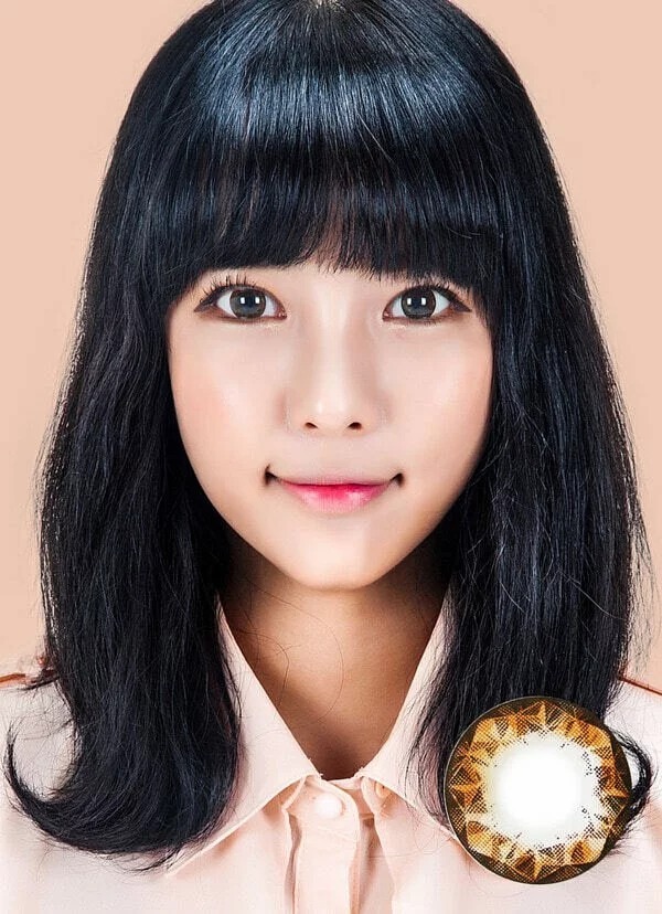 [預訂][半年拋][散光] LENSME Ruby Queen 每季拋棄彩妝隱形眼鏡｜1片 (Brown)