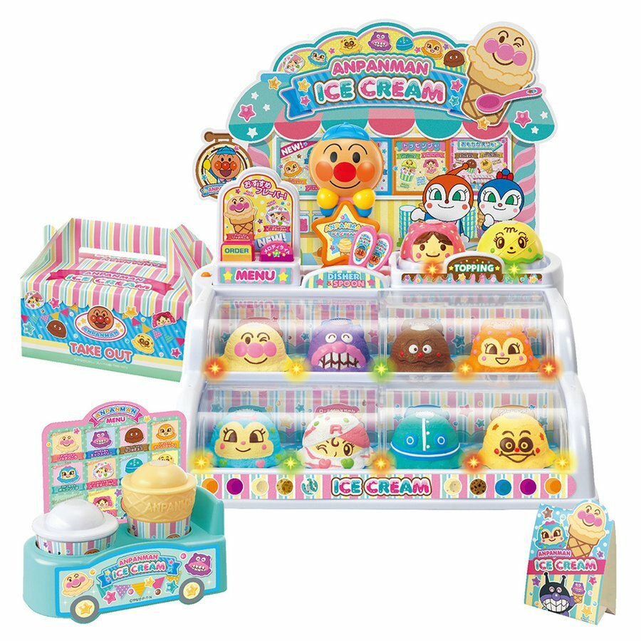 麵包超人發光發聲豪華冰淇淋店套裝