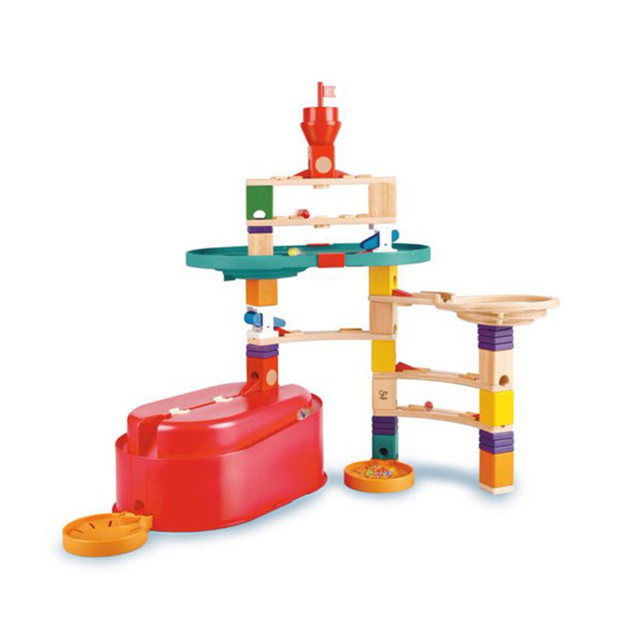 Hape Quadrilla Stack Track Bucket Set, E6027