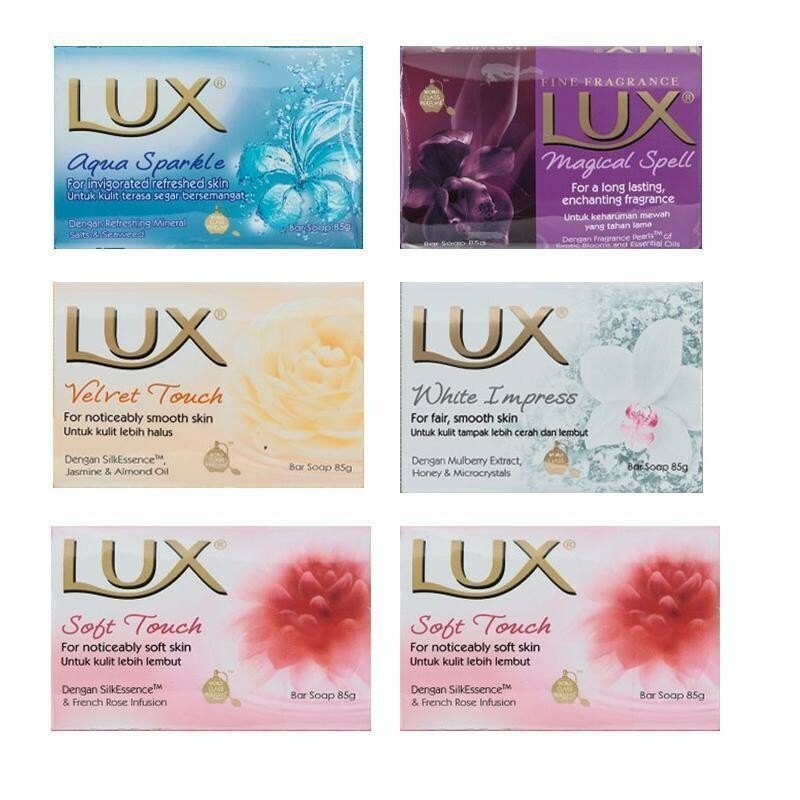 Lux Soap - 85g (6 pcs/pack)  (Mixed)