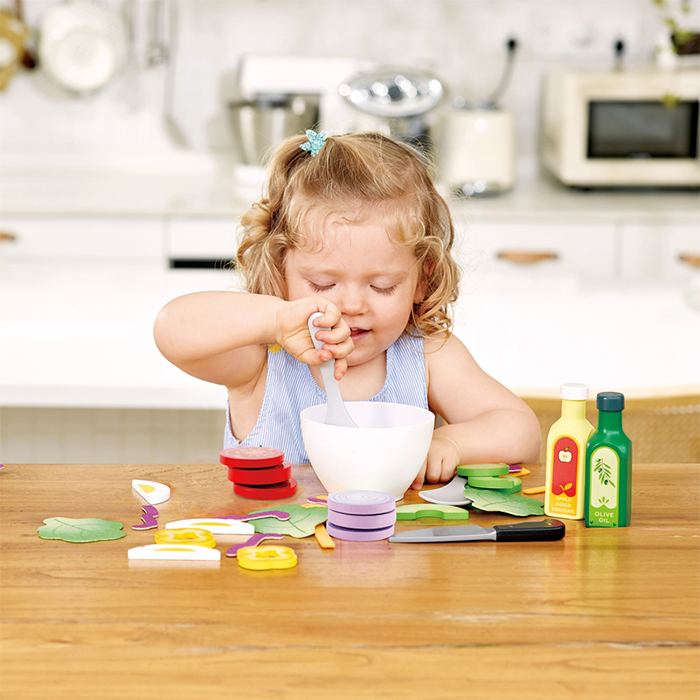 Hape Healthy Salad Playset, E3174