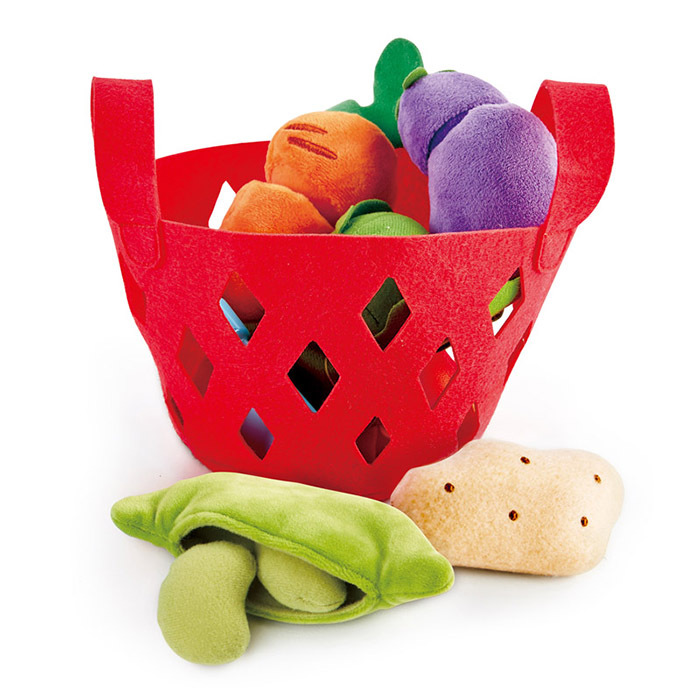Hape Toddler Vegetable Basket, E3167