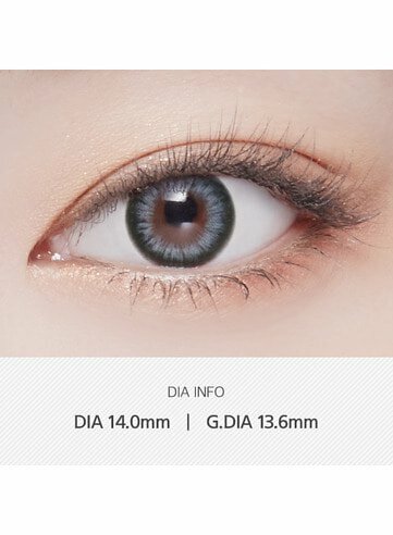 LensVery Beaulenty 季拋彩妝隱形眼鏡｜每盒1片 ( Gray )