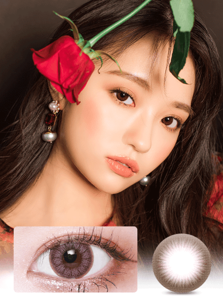 LensVery Beaulenty 季拋彩妝隱形眼鏡｜每盒1片 ( Violet  )