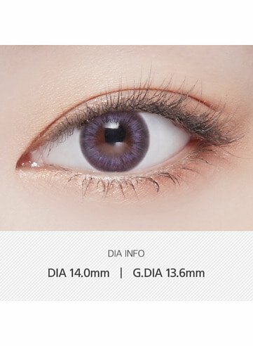 LensVery Beaulenty 季拋彩妝隱形眼鏡｜每盒1片 ( Violet  )