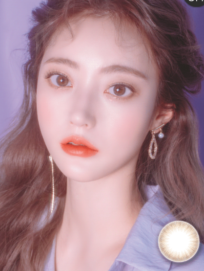 LensVery Sarr 季拋彩妝隱形眼鏡｜每盒1片 ( Brown )