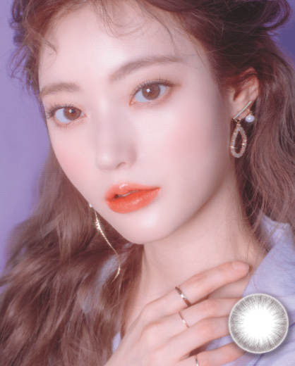 LensVery Sarr 季拋彩妝隱形眼鏡｜每盒1片 ( Gray )