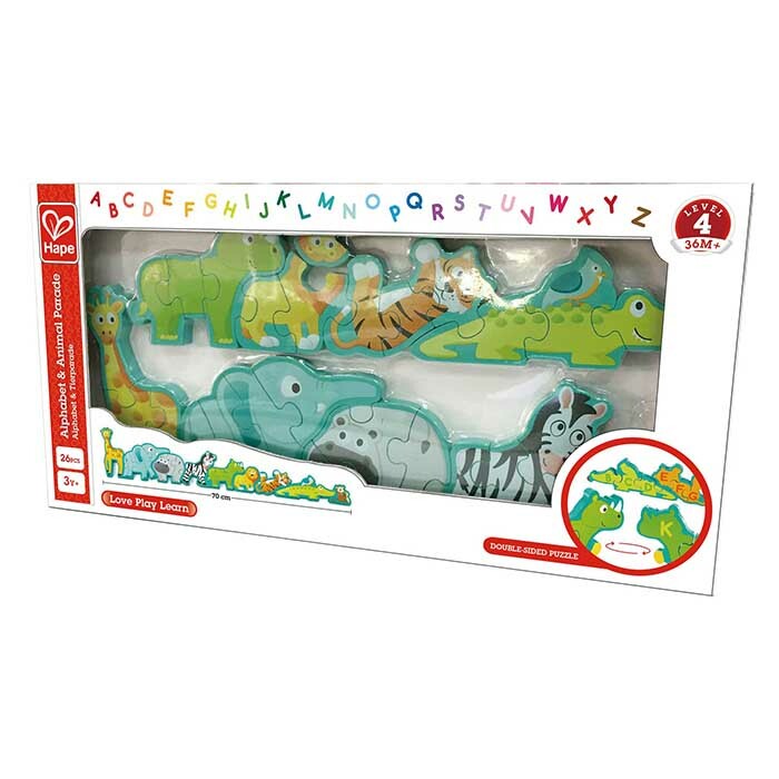 Hape Alphabet & Animal Parade, E1627