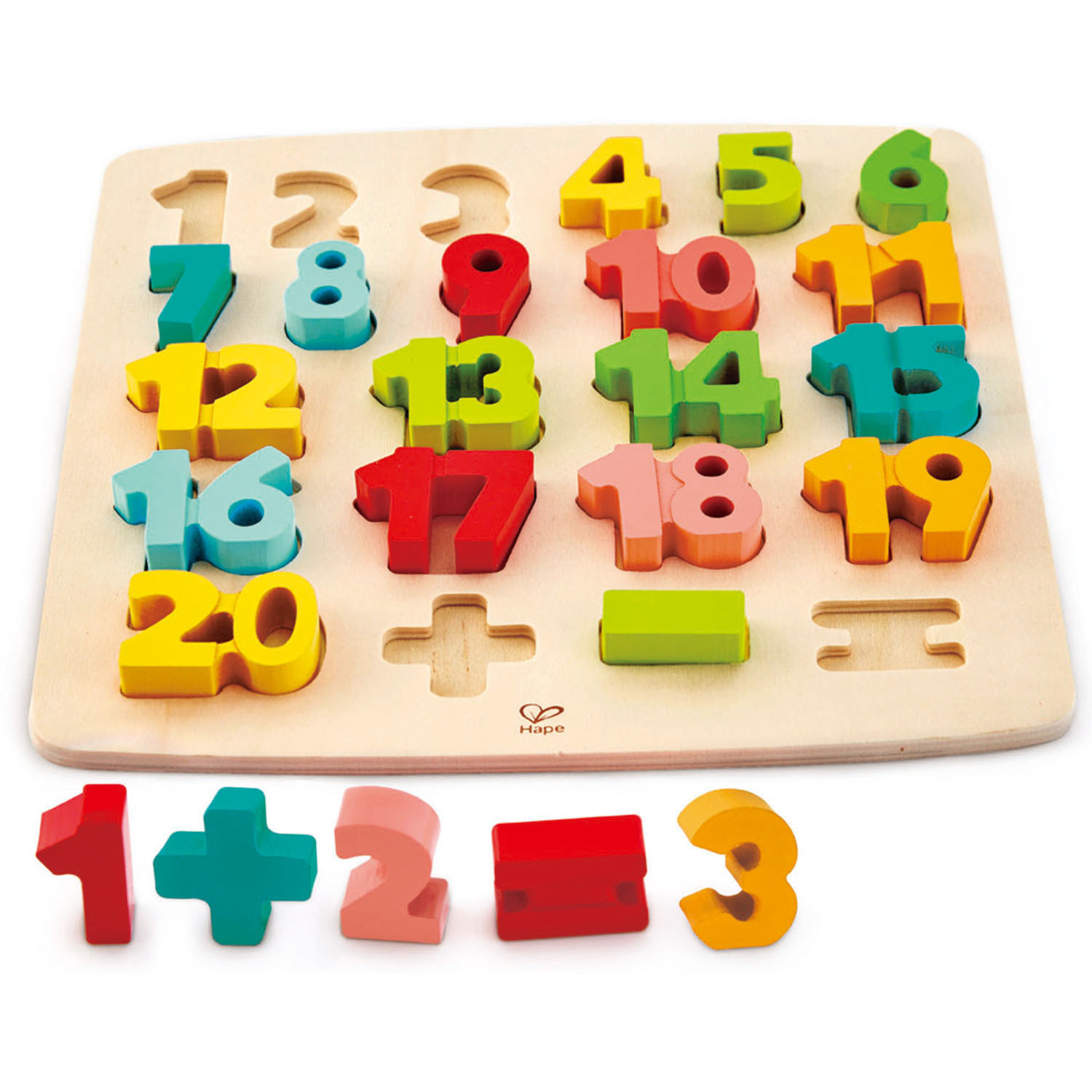 Hape Chunky Number Math Puzzle, E1550