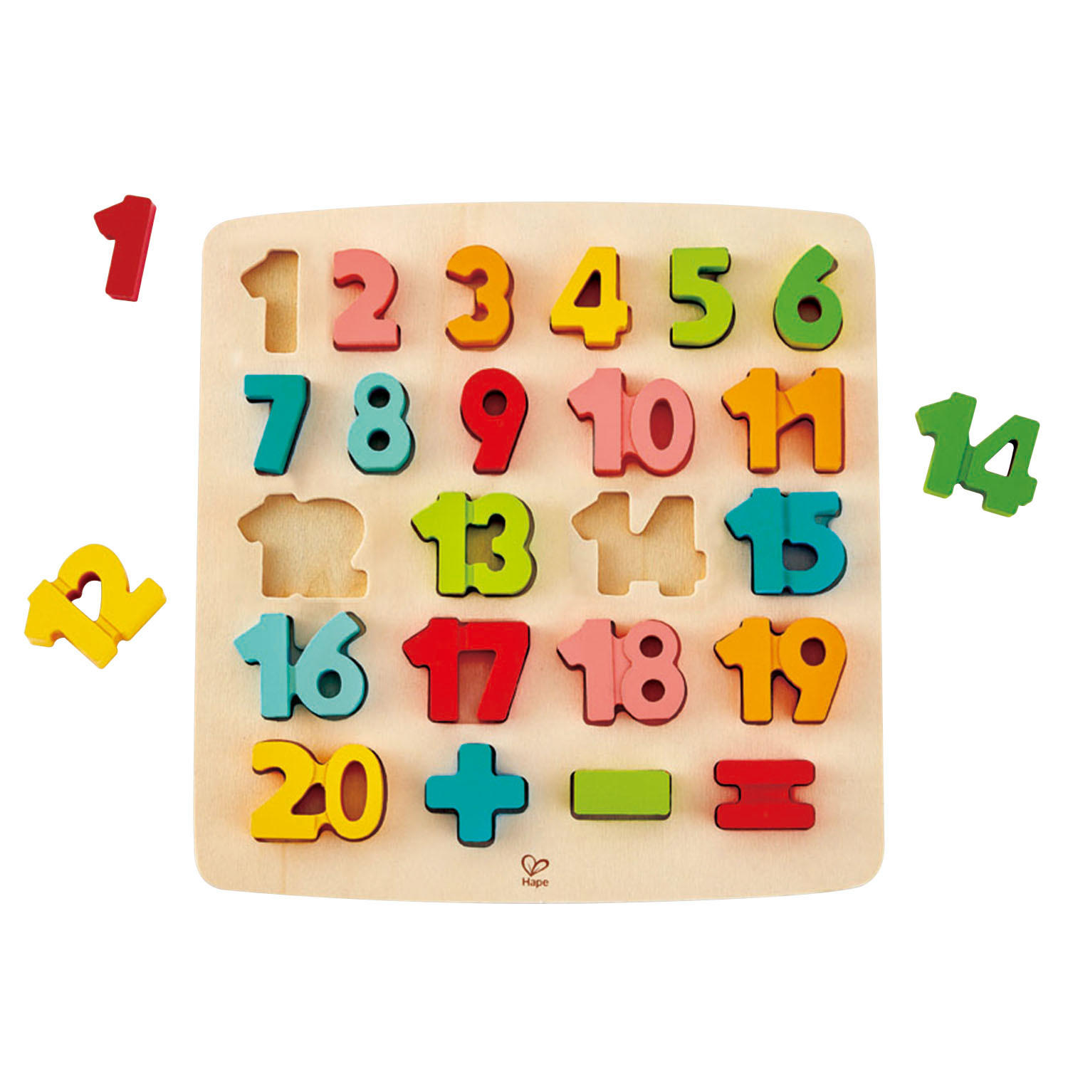Hape Chunky Number Math Puzzle, E1550