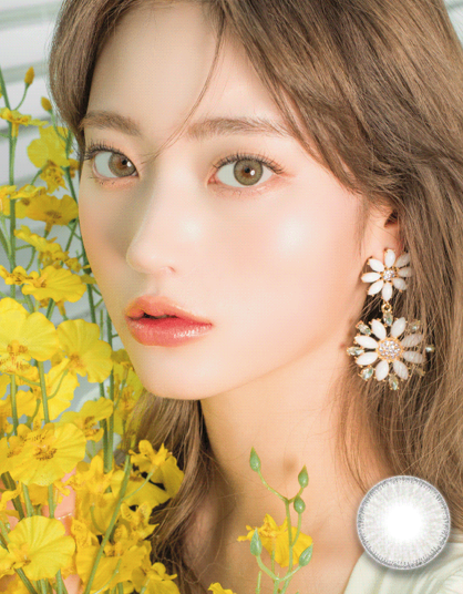 LensVery Smooth 季拋彩妝隱形眼鏡｜每盒1片 ( Gray )