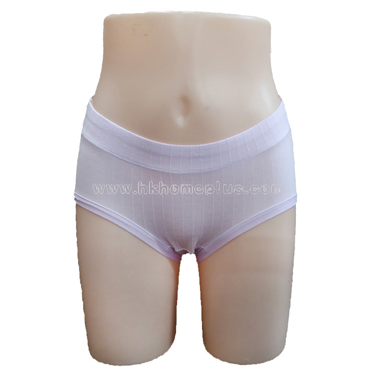 4條裝 岱琦詩: 女裝中腰心型暗花內褲