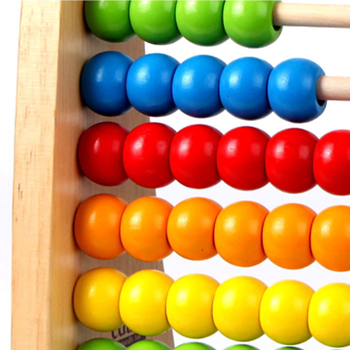 Hape Rainbow Bead Abacus, E0412