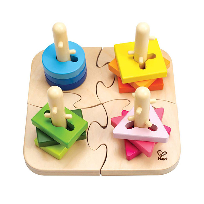 Hape Creative Peg Puzzle, E0411
