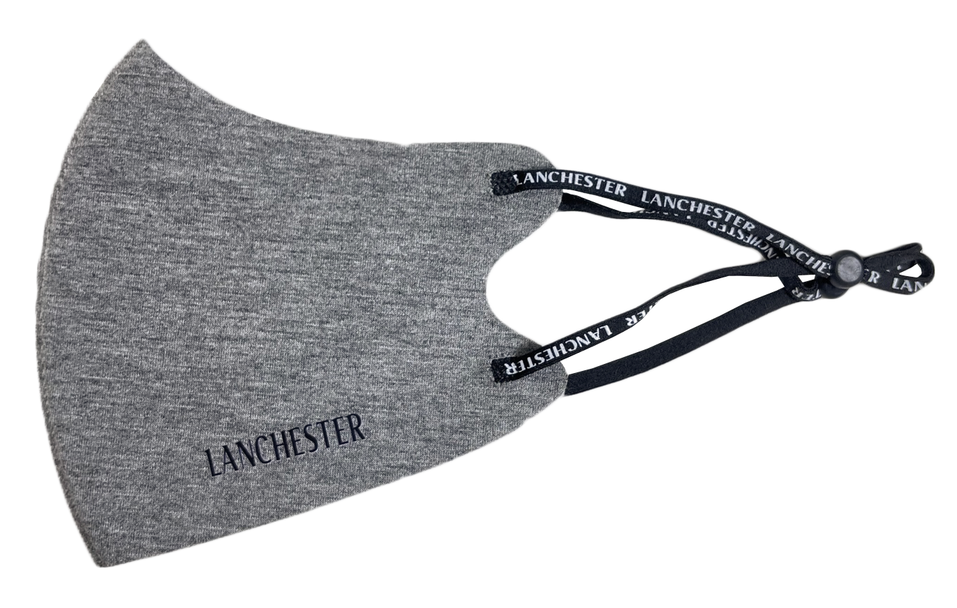 Lanchester 可重用銀離子抗菌布口罩(灰色)#成人#兩片裝#抗菌 #外出必備 #可重用 #布口罩 #銀離子