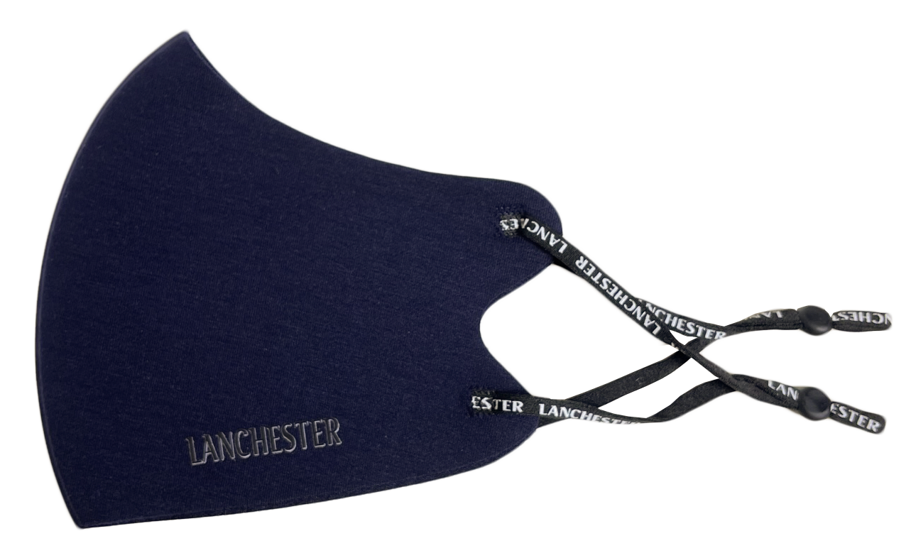 Lanchester 可重用銀離子抗菌布口罩(寶石藍)#兒童#兩片裝#抗菌 #外出必備 #可重用 #布口罩 #銀離子