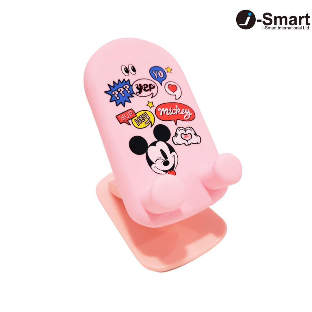 迪士尼 Disney-手機架-Mickey Mouse 粉色米奇