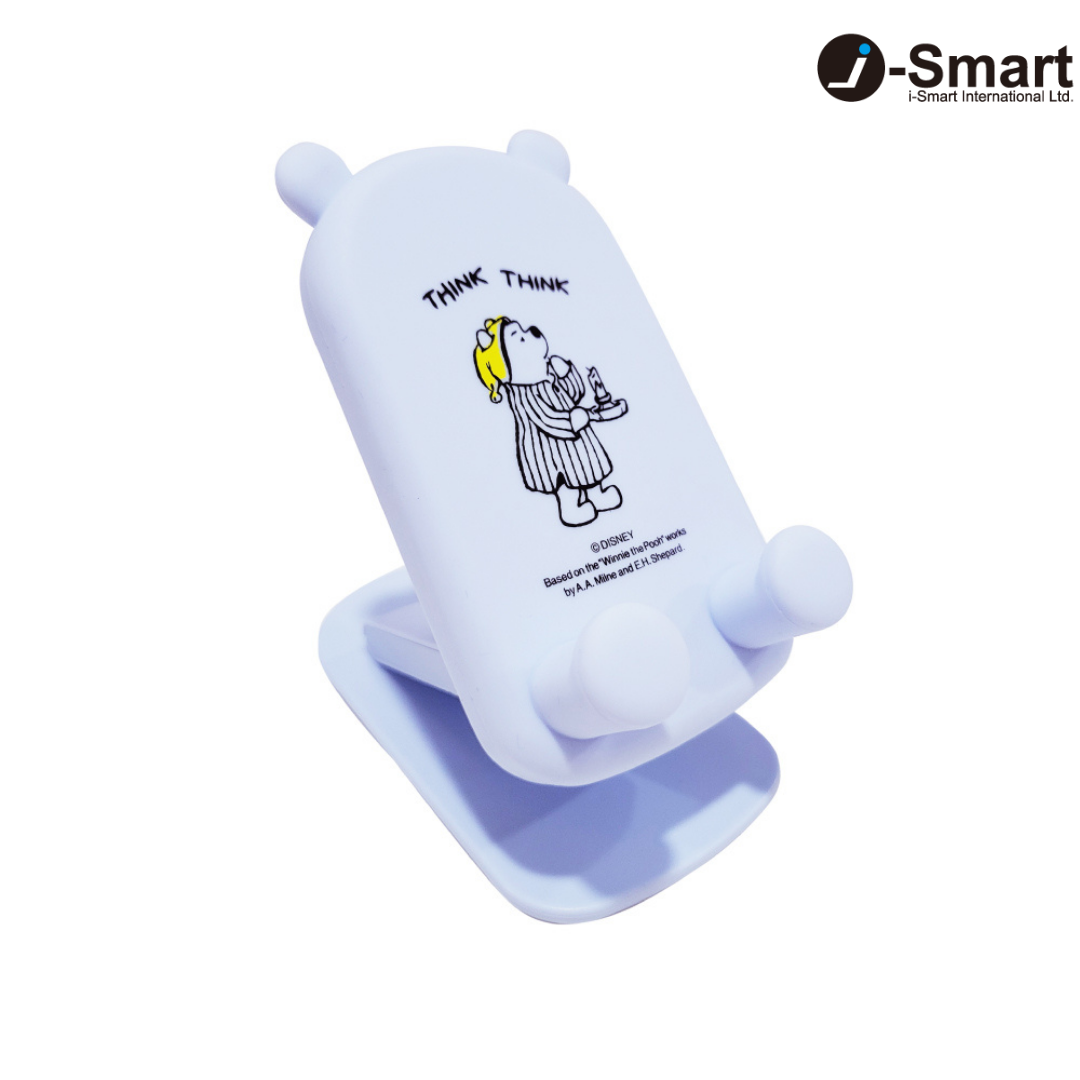 迪士尼 Disney-手機架-Winnie The Pooh 藍色維尼