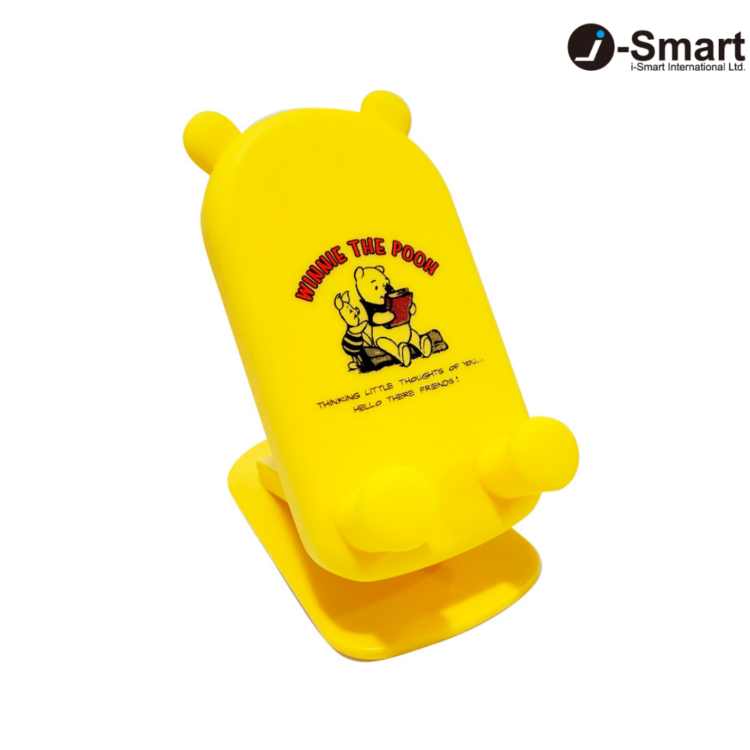 迪士尼 Disney-手機架-Winnie The Pooh 黃色維尼