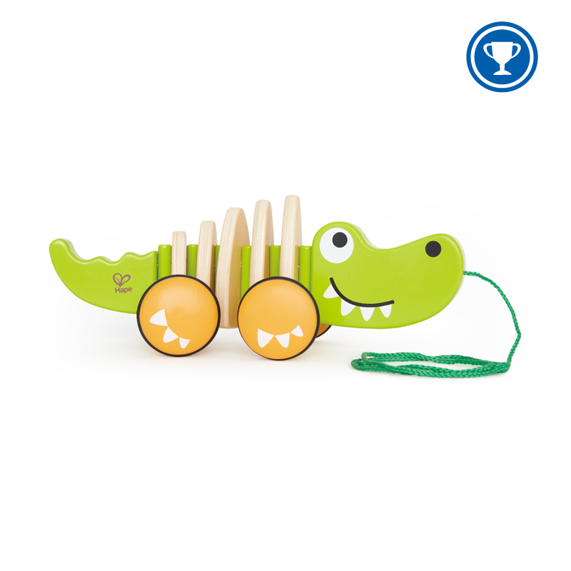 Hape Walk-A-Long Crocodile, E0348