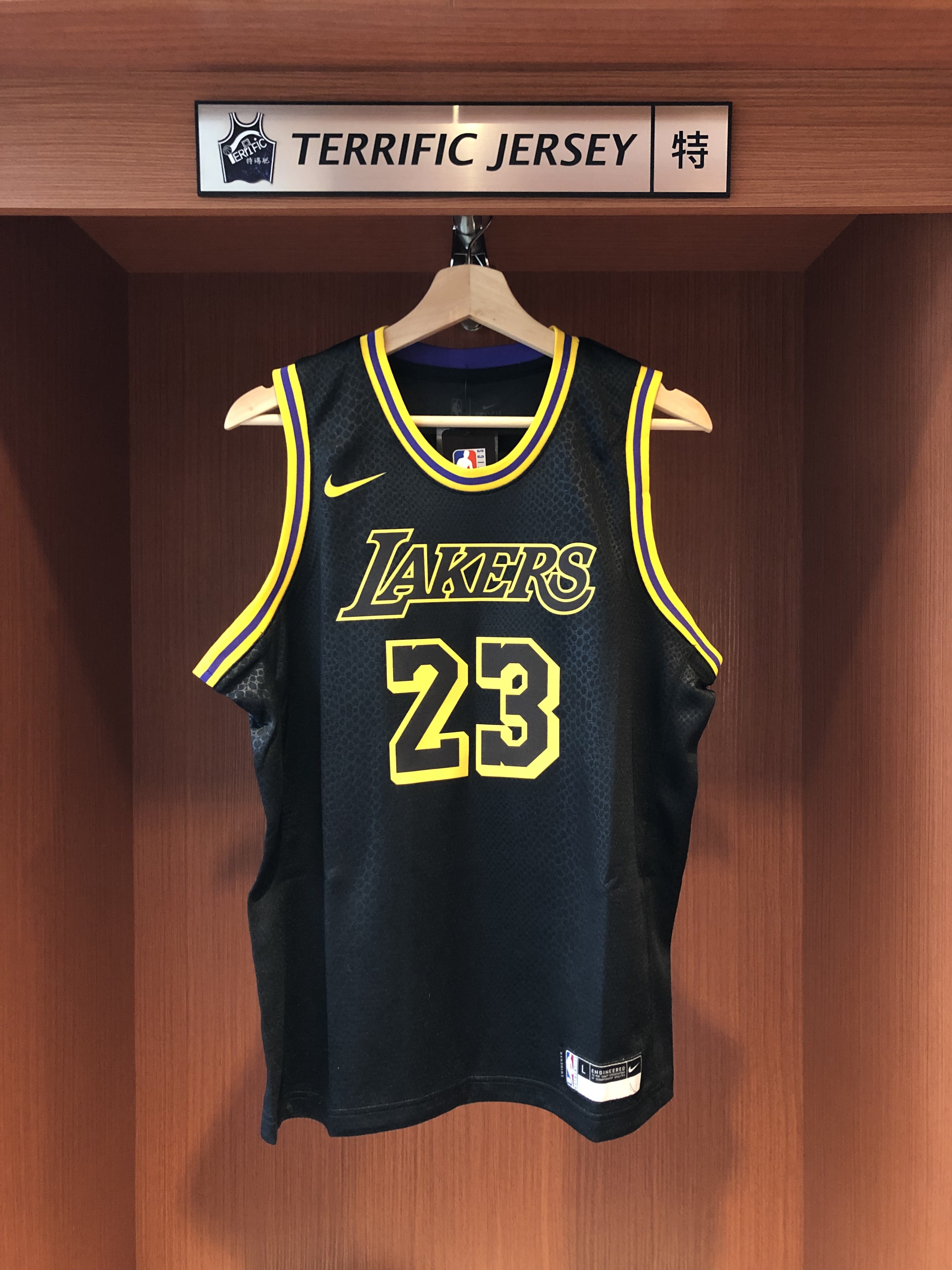 NBA球衣 Lebron James 洛杉磯湖人城市 蛇紋 17-18城市 City Nike Youth Swingman 球迷版 青年版 熱轉印 全新