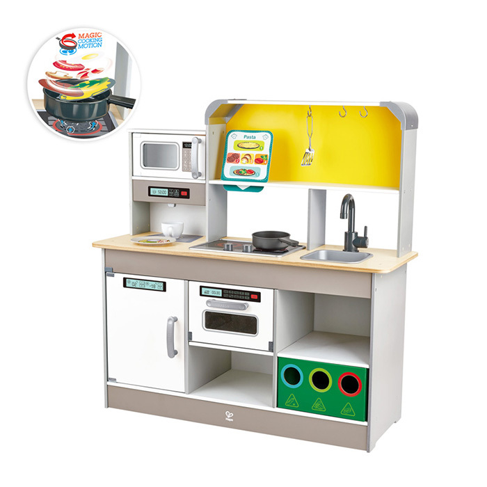 Hape Deluxe Kitchen Playset with Fan Fryer, E3177