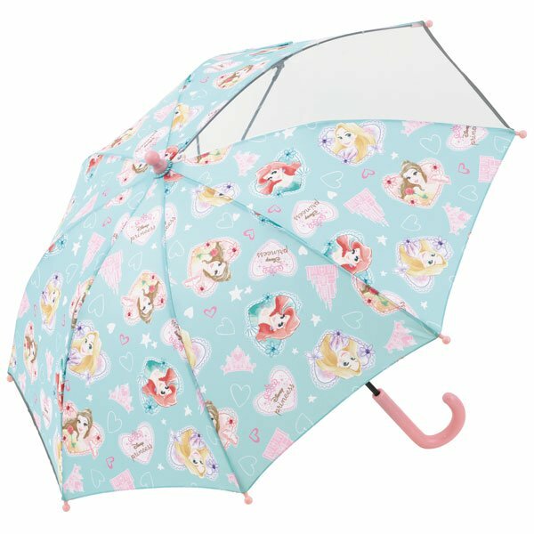 日本直送 Skater 卡通兒童雨傘45cm 迪士尼公主Princess