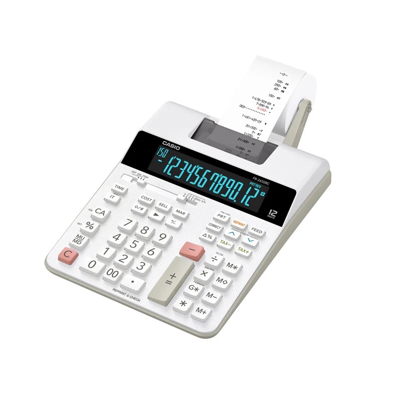 [免費送貨上門] Casio FR-2650RC 雙色出紙計算機(12位)