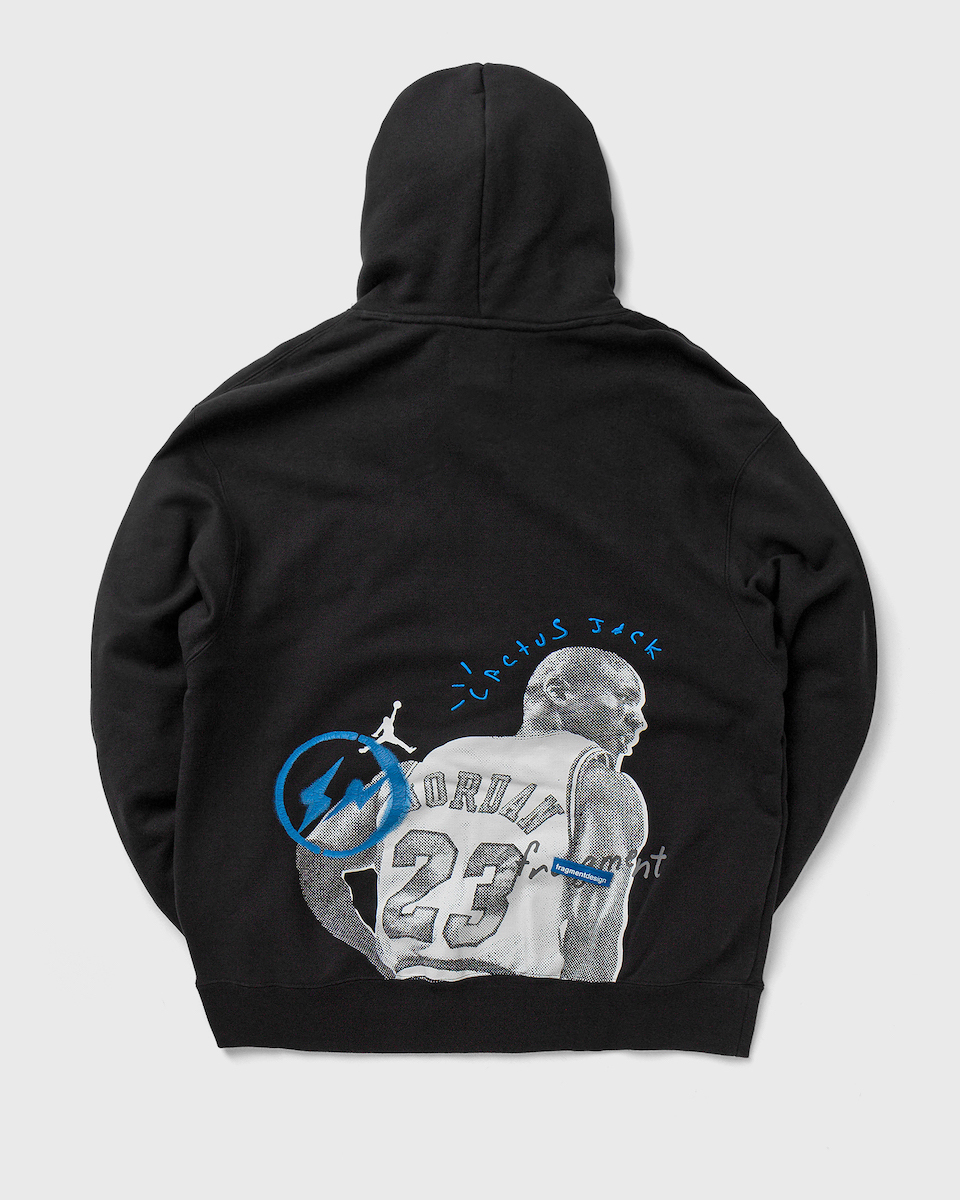 Jordan x Travis Scott x Fragment 三方聯名 黑 連帽上衣 DJ0616-010 [台灣現貨]