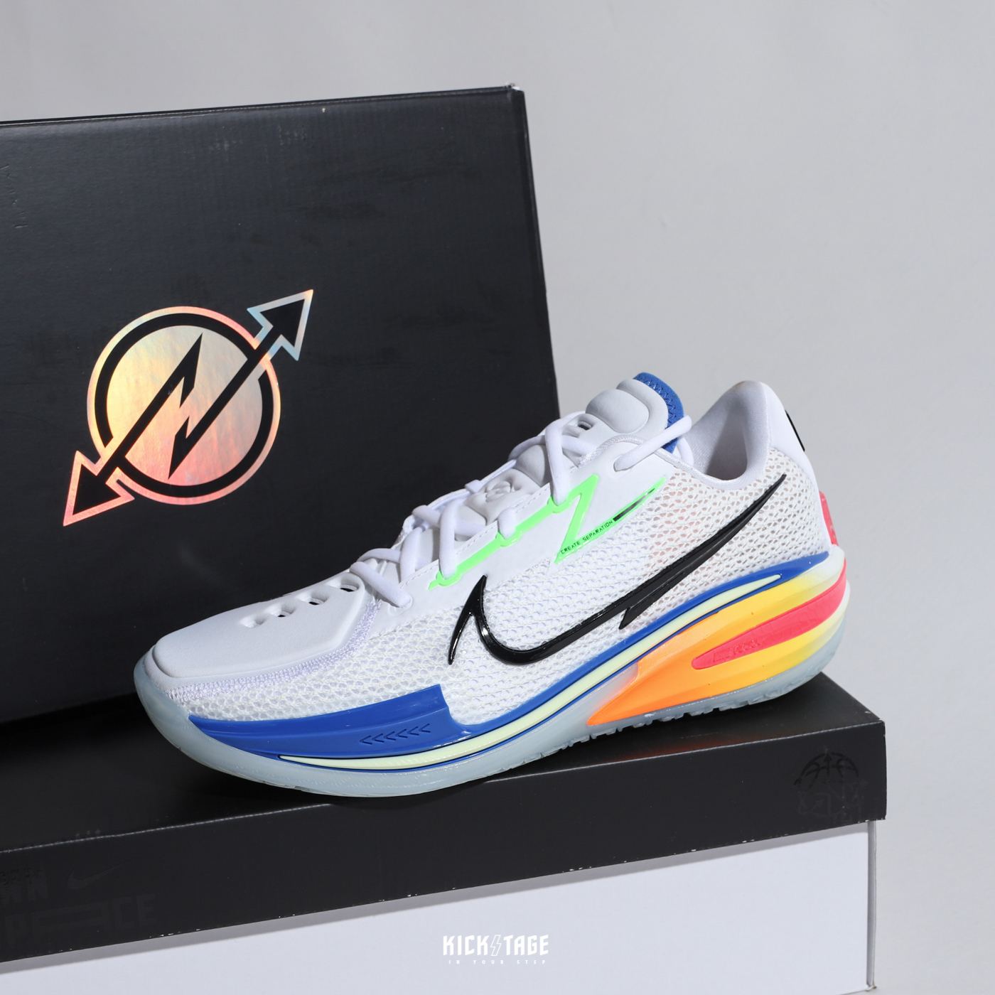 （限量商品不退換）2026 NIKE AIR ZOOM GT Cut Ghost 白藍 氣墊緩震 籃球實戰鞋【DX4112-114】GTCUT GT1