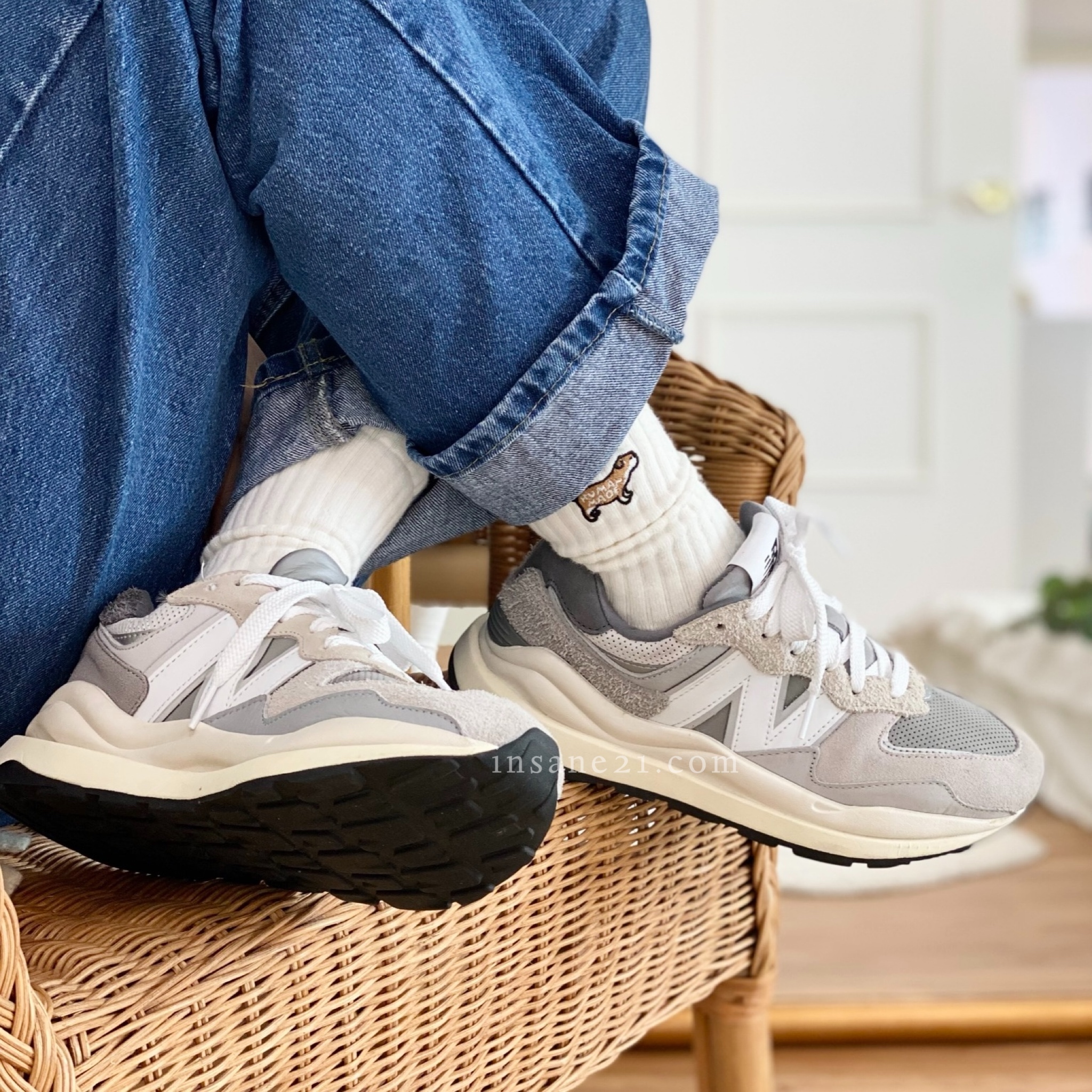 NEW BALANCE 5740 元祖灰 陰陽 結構 拼接 深灰 全新正品 M5740TA