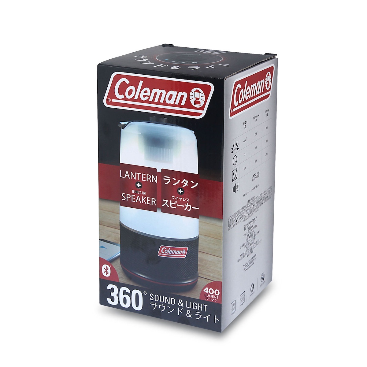 Coleman 360 ° Sound & Light lantern (400LM)