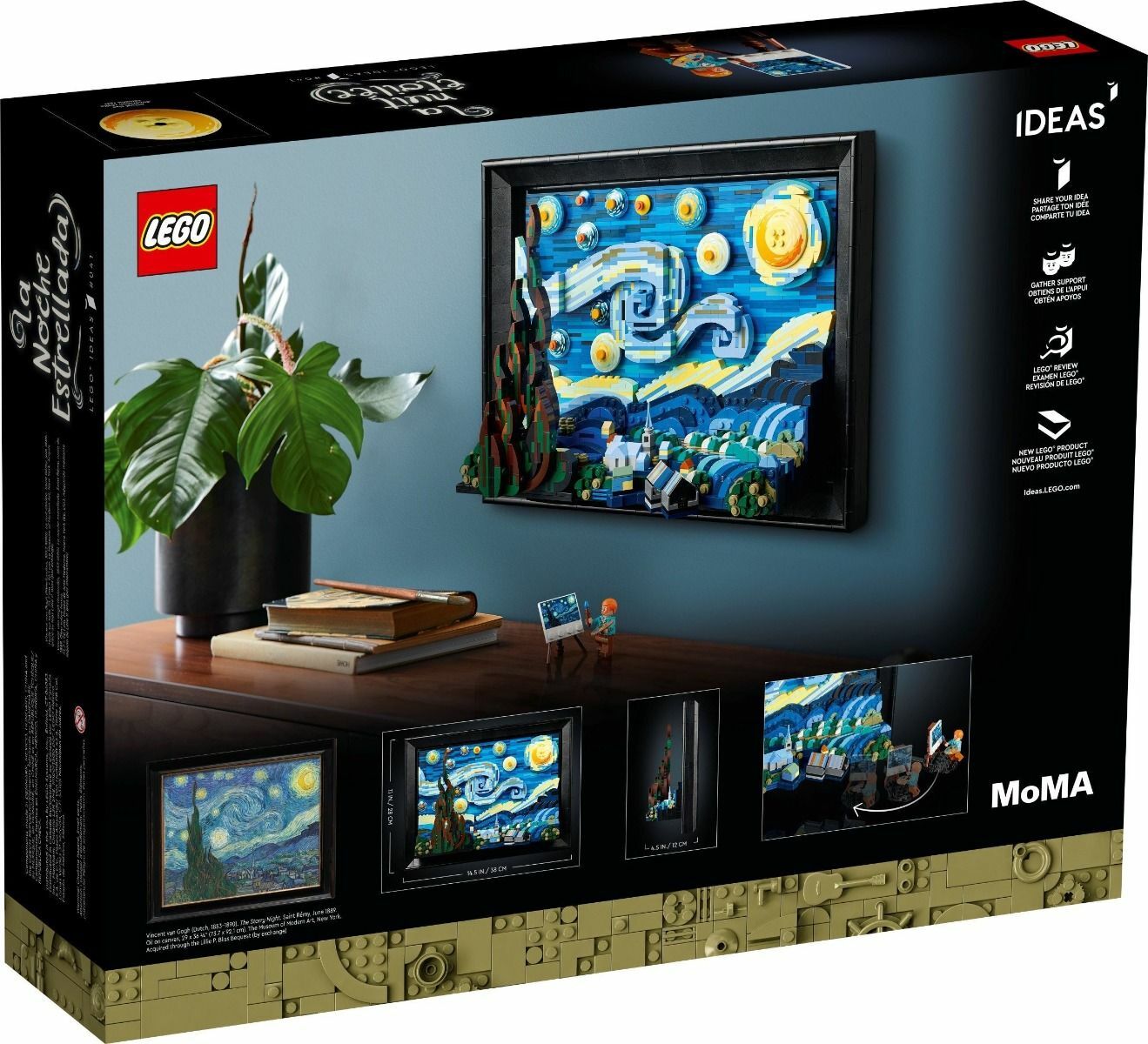 LEGO Ideas 21333 : Vincent van Gogh - The Starry Night