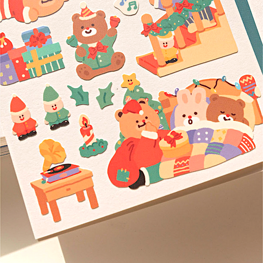 Khakiz Sticker－Christmas (Korean Stationery Brand)