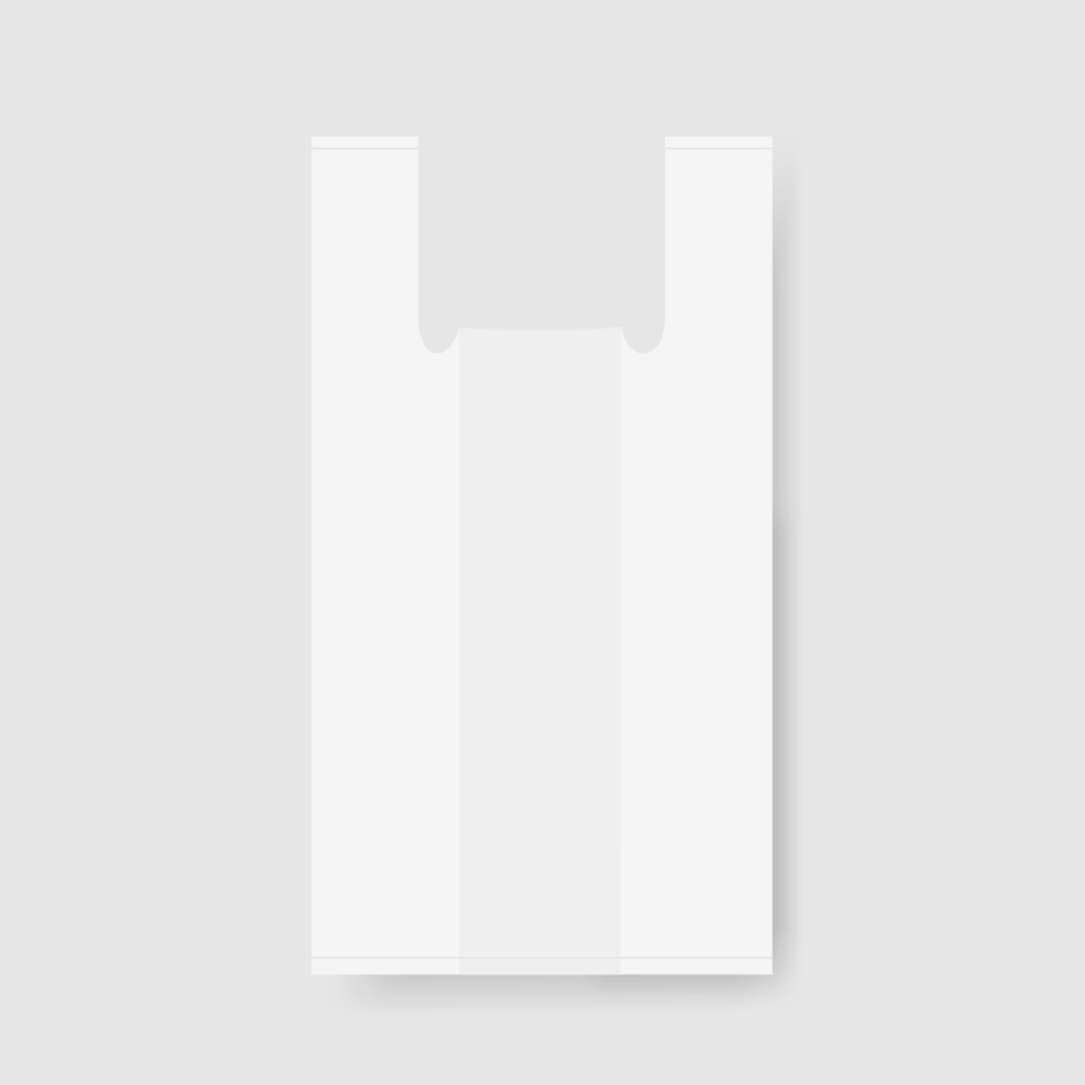 塑膠背心袋-透明 八杯 16號