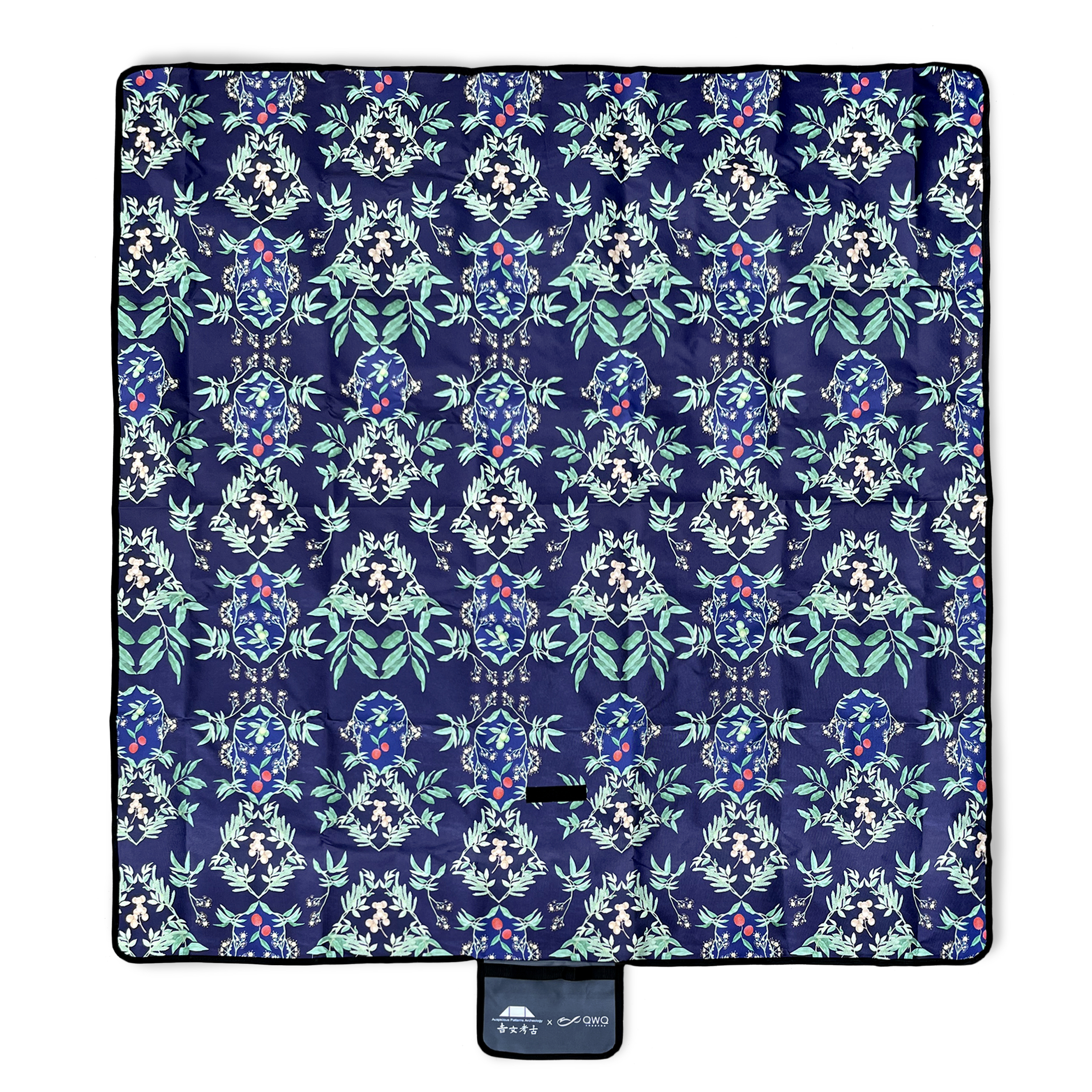 收納防潑水戶外野餐墊/沙灘墊 吉文考古 連中三元