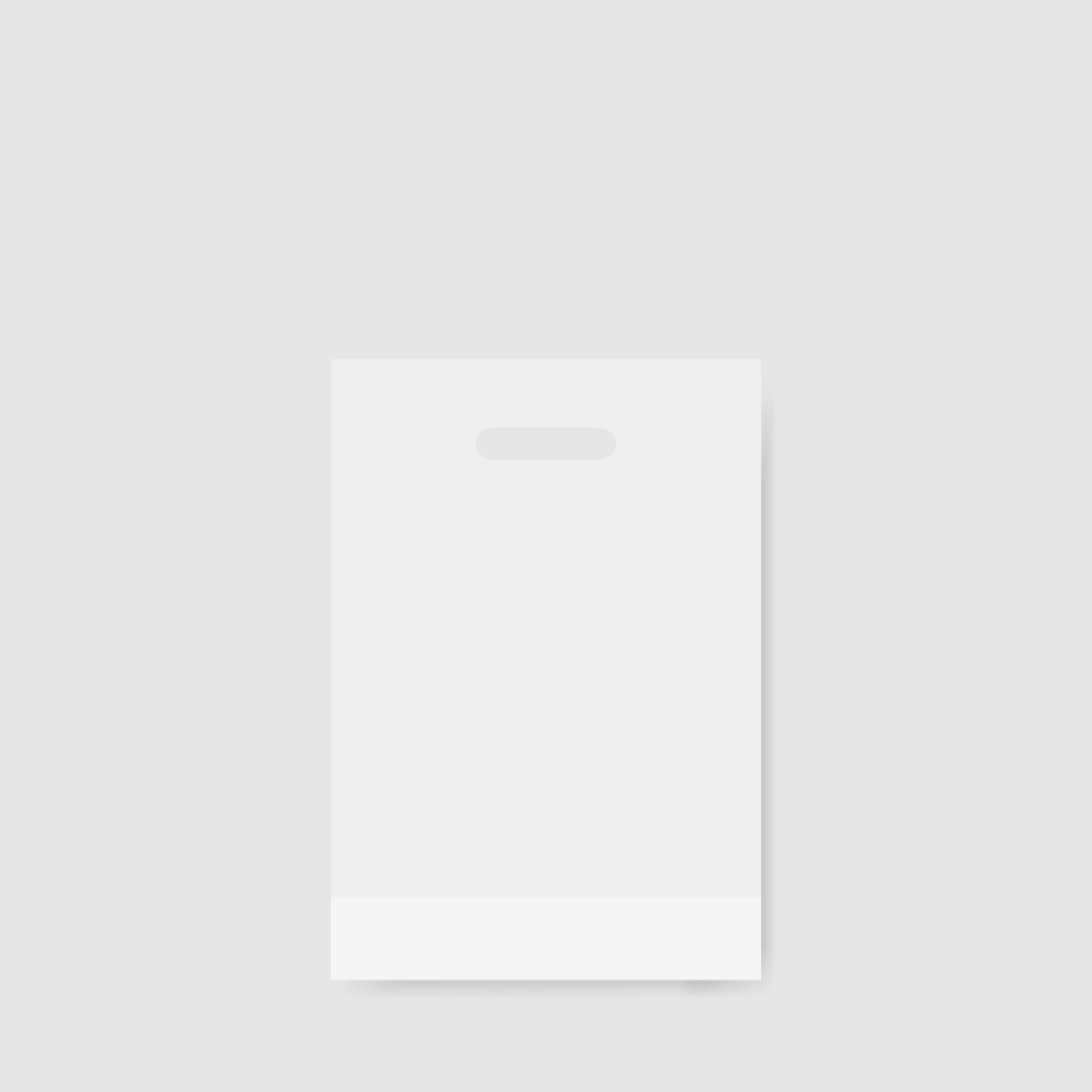 塑膠打洞袋-透明 小2折底 7號