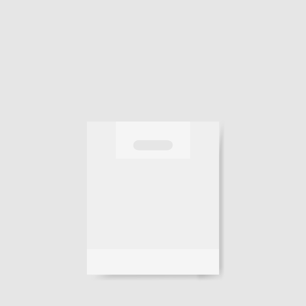 塑膠打洞袋-透明 大2折底 8號