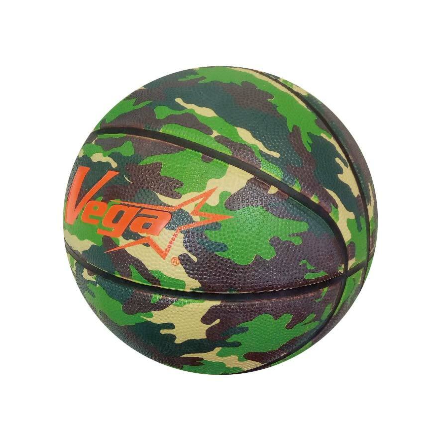 【VEGA】迷彩橡膠削邊籃球 OBR-510