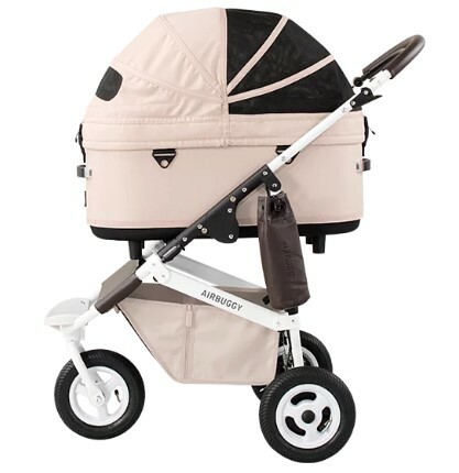 日本AirBuggy Dome3 Large 高級寵物手推車 20kg - 粉紅色 Blossom